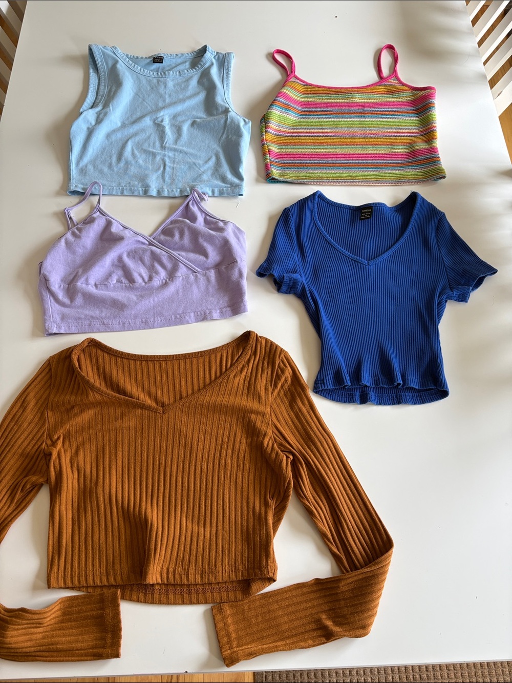 Set of 5 SHEIN tops size small